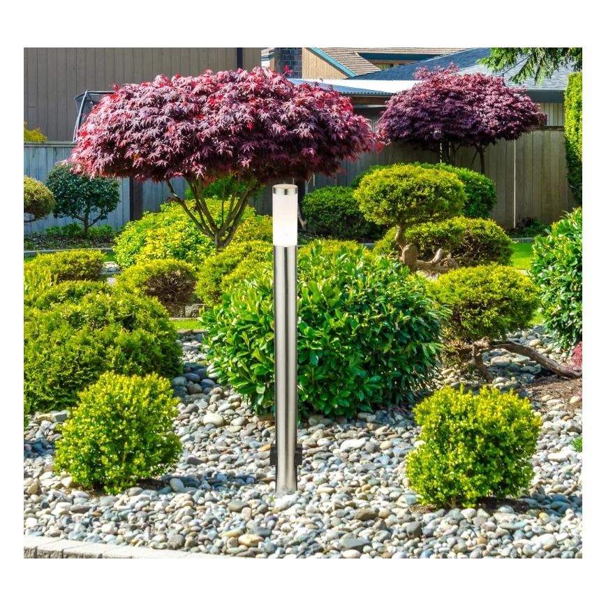 Globo 3159KLED - LED vonkajšia lampa so zásuvkou BOSTON LED/9W/230V IP44 110 cm