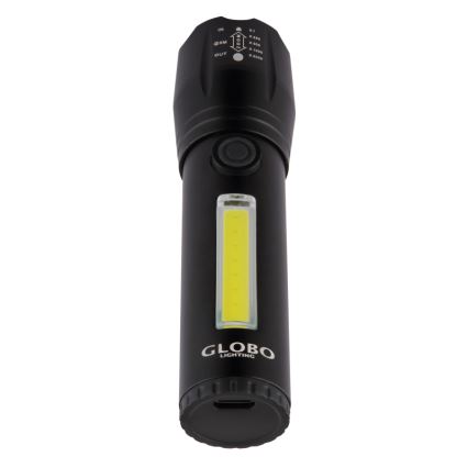 Globo - LED nabíjacia baterka LED/3W/5V + COB/3W 5500K 1200 mAh