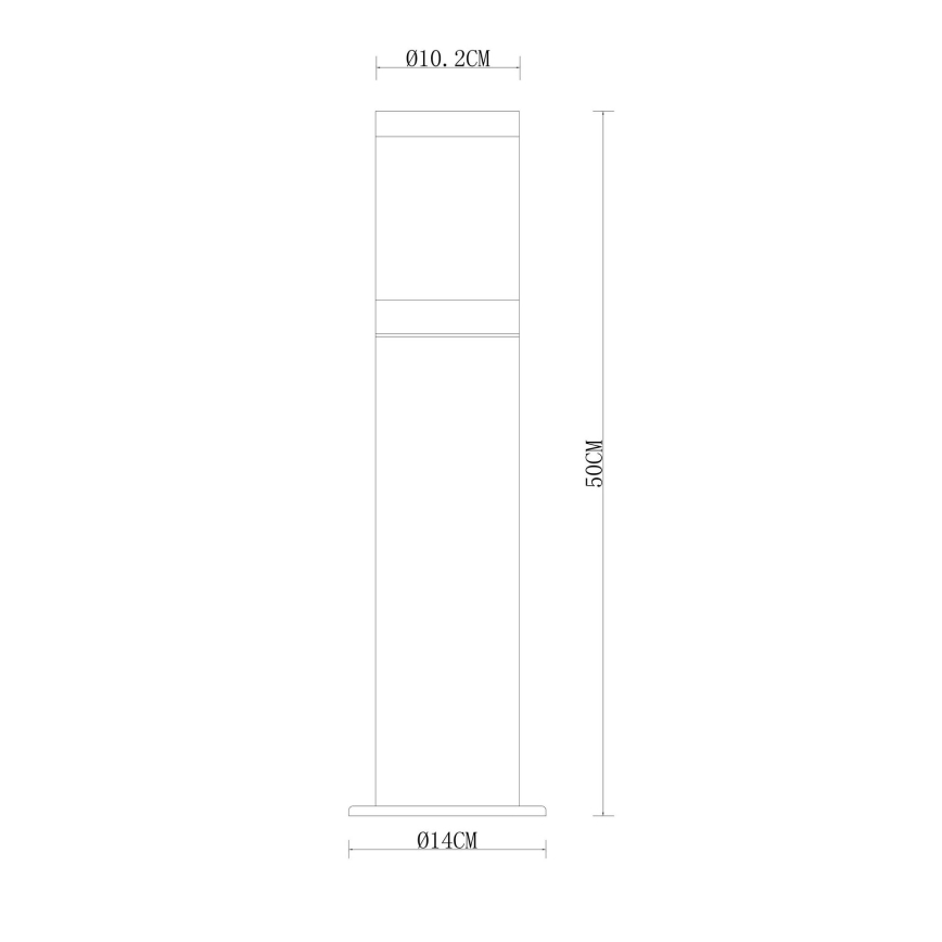 Globo - Vonkajšia lampa 1xE27/60W/230V 50 cm IP44