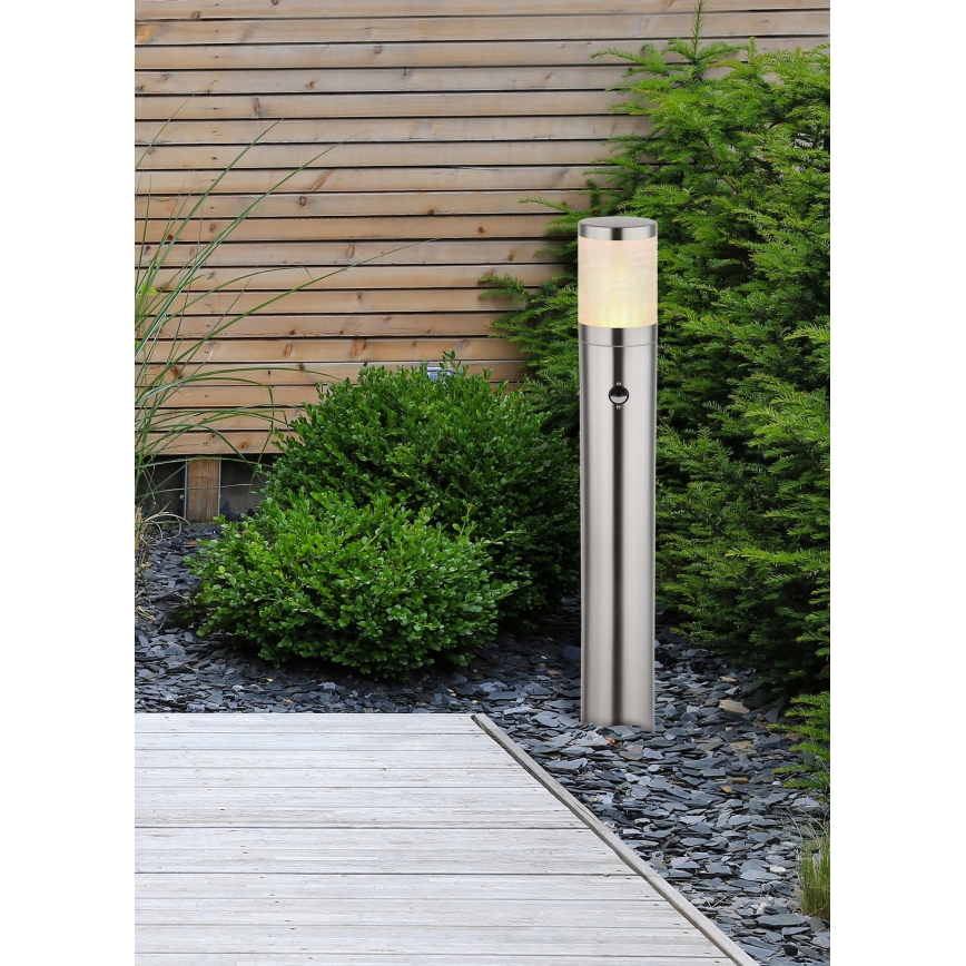 Globo - Vonkajšia lampa so senzorom 1xE27/60W/230V 80 cm
