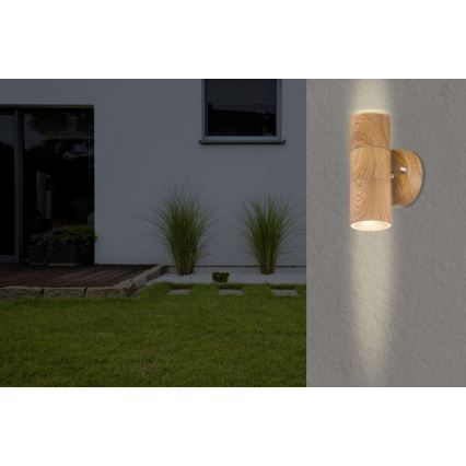 Globo - Vonkajšie nástenné svietidlo 2xGU10/35W/230V IP44