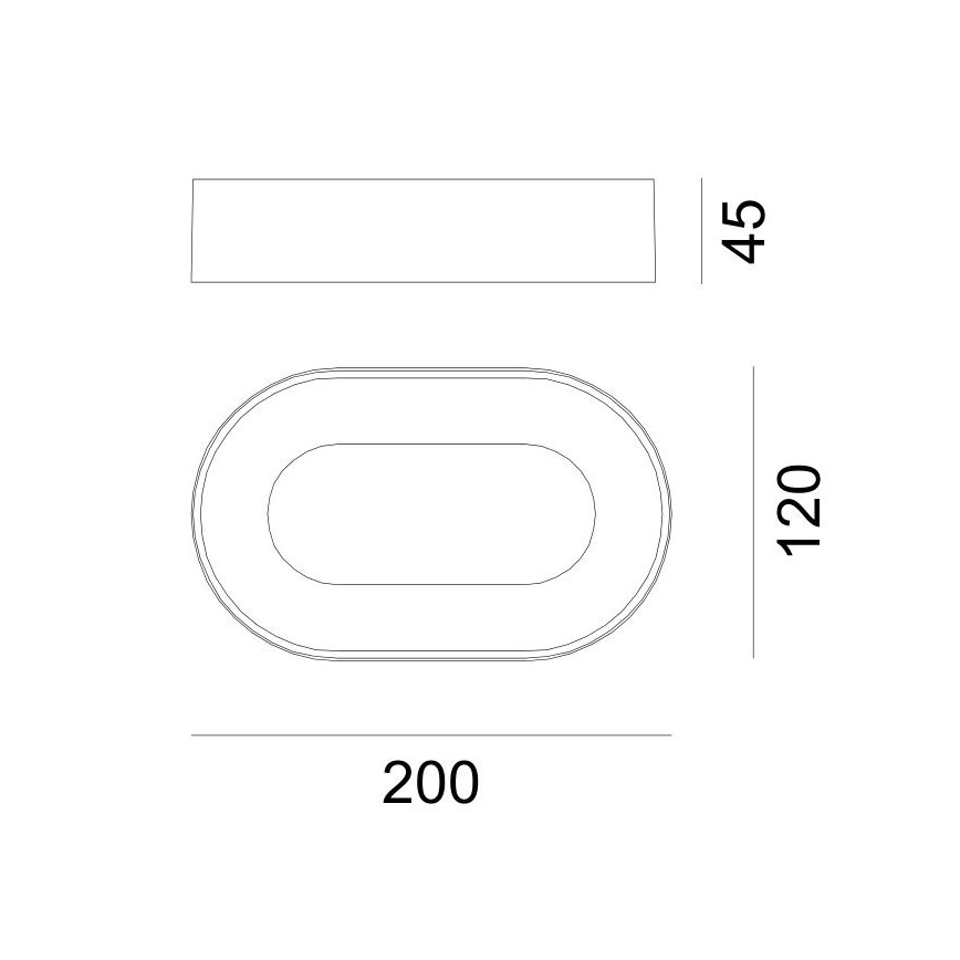 Globo - LED Vonkajšie nástenné svietidlo LED/12W/230V IP65