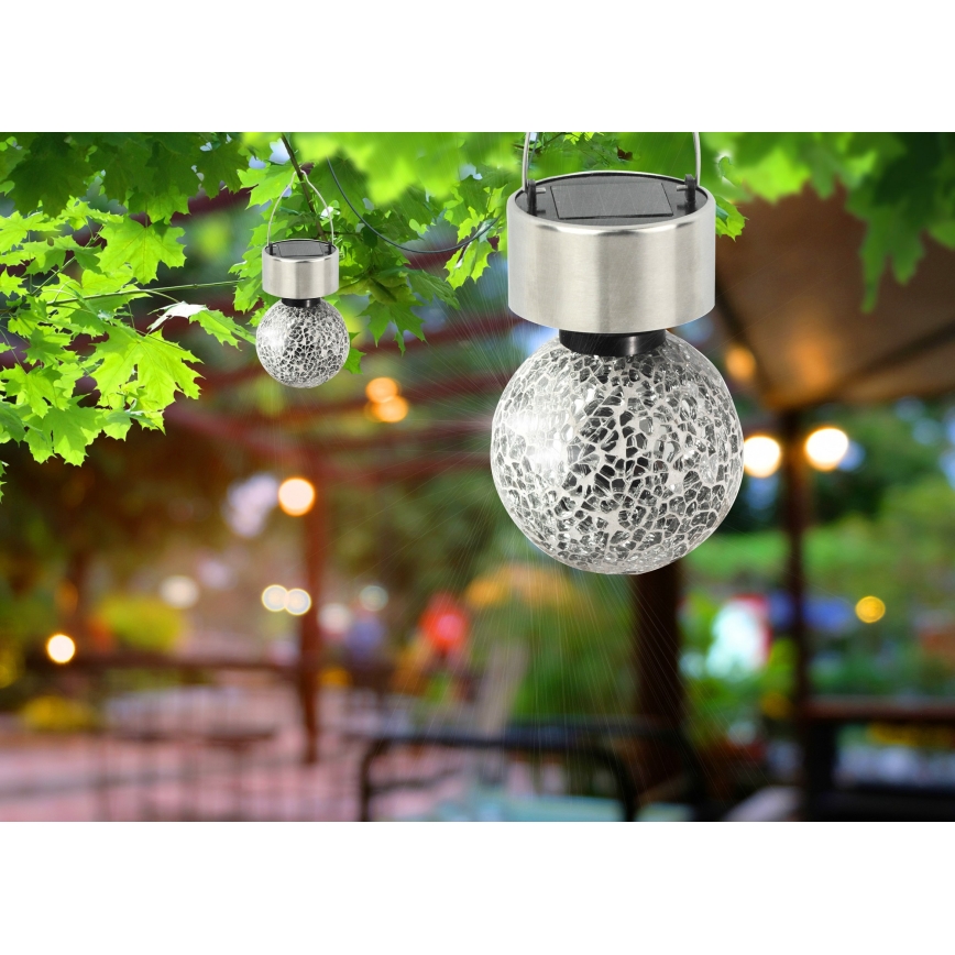 Globo 33056 - Solárne svietidlo 1xLED/0,06W/3,2V IP44 400 mAh