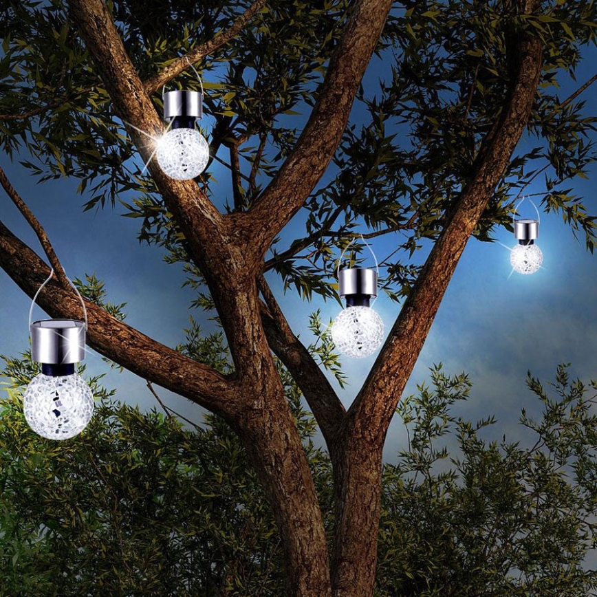 Globo 33056 - Solárne svietidlo 1xLED/0,06W/3,2V IP44 400 mAh