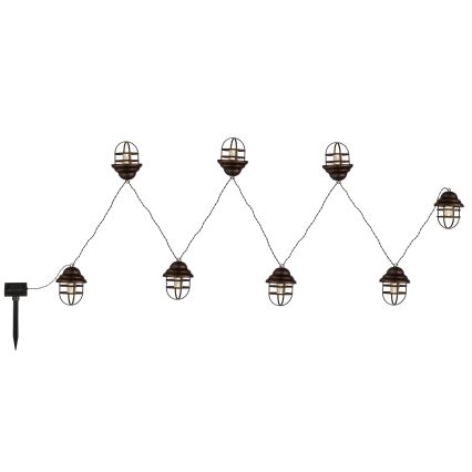Globo - LED Solárna dekoratívna svietidlo 8xLED/3,2V IP44 200 mAh