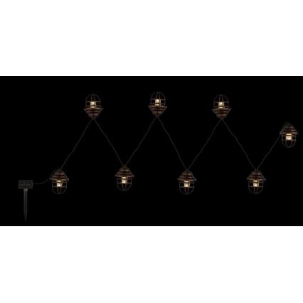Globo - LED Solárna dekoratívna svietidlo 8xLED/3,2V IP44 200 mAh