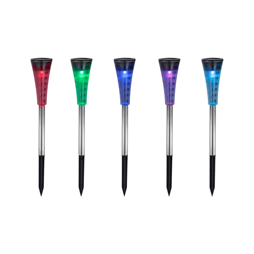 Globo 33079-5 - SET 5x Solárne svietidlo RGB-LED/0,06W/3,2V