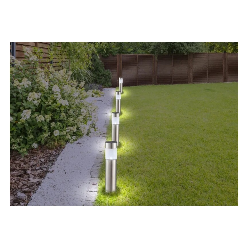 Globo - SADA 4x LED Solárna lampa LED/0,07W/3V IP44 600 mAh