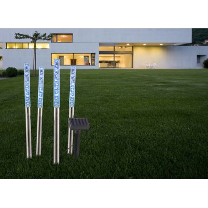 Globo - SADA 4x LED Solárne svietidlo 4xLED/0,07W IP44