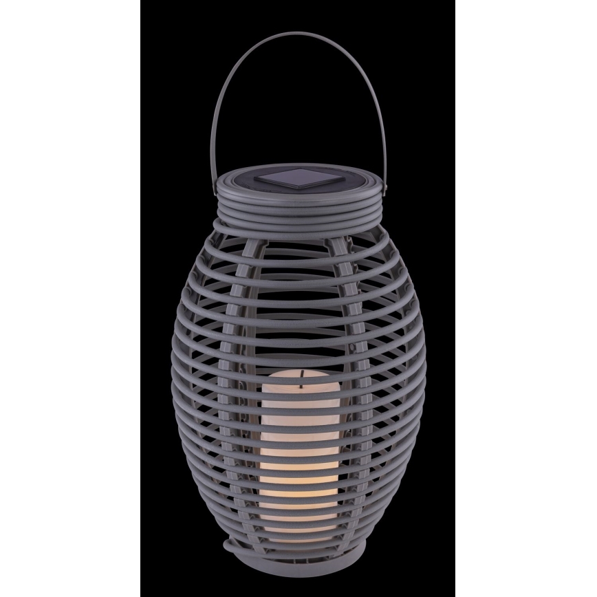 Globo - LED Solárne svietidlo LED/0,06W/3,2V IP44 200 mAh ratan