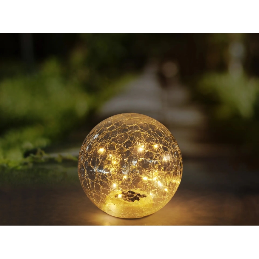 Globo - LED Solárna lampa 20xLED/0,06W/3,2V pr. 19,5 cm IP44