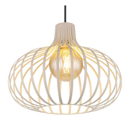 Globo - Luster na lanku 1xE27/40W/230V béžový