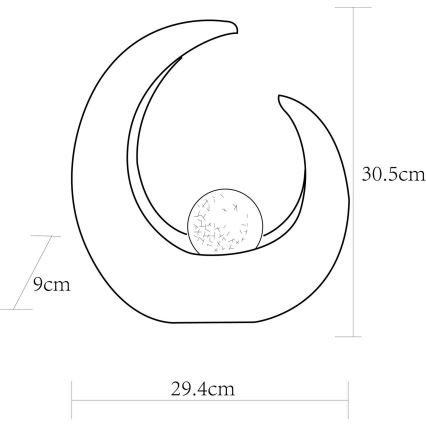 Globo - LED Solárne svietidlo LED/0,02W/3V IP44