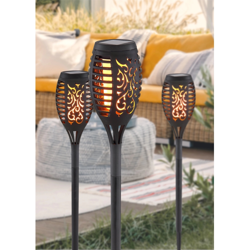 Globo - SADA 3x LED Solárna lampa LED/0,1W/3V IP44