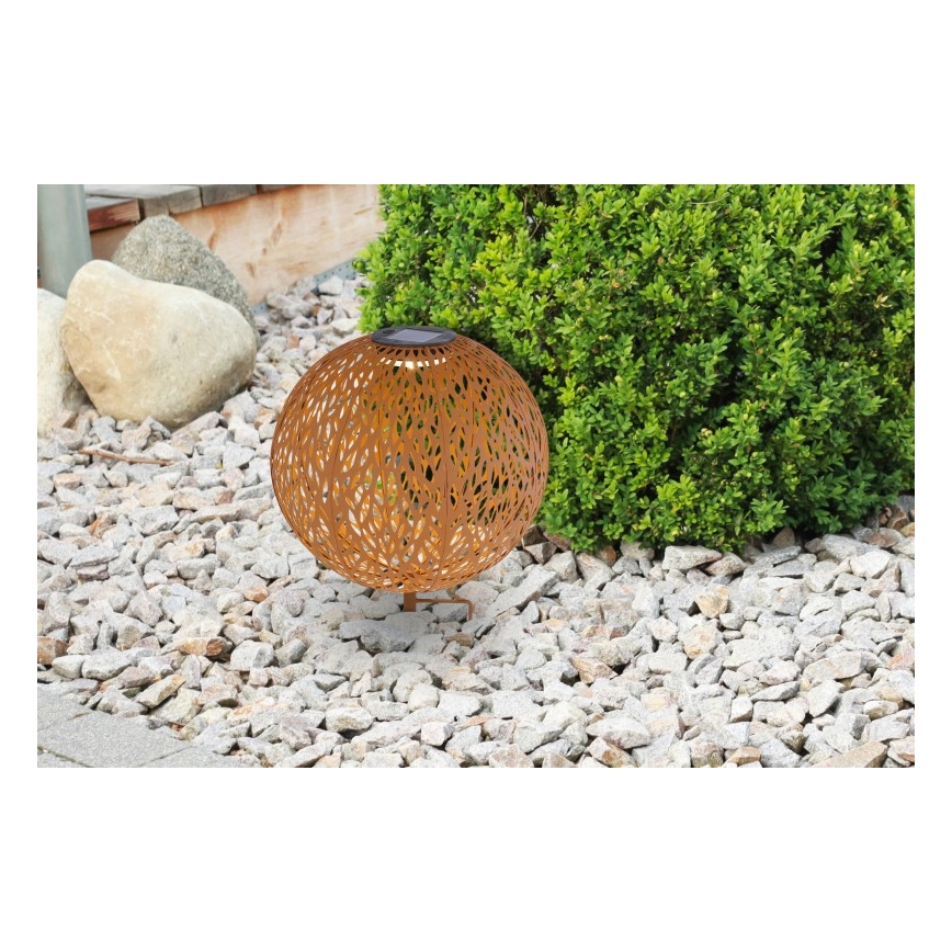 Globo - LED Solárne svietidlo LED/0,06W/1,2V hrdza IP44 270x380 mm