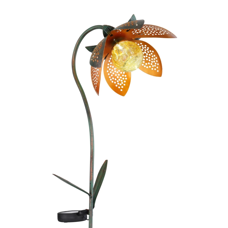 Globo - LED solárne svietidlo LED/3,2V IP44 200 mAh kvet