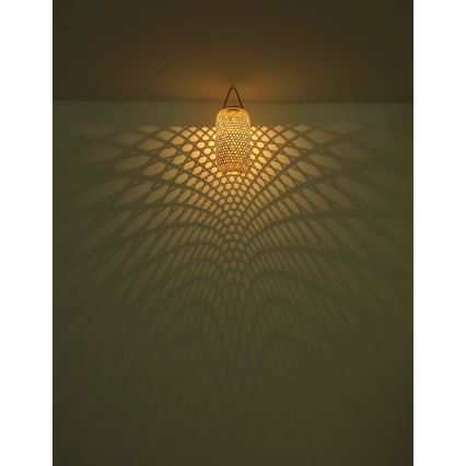 Globo - LED Solárne svietidlo LED/0,06W/3V bambus IP44
