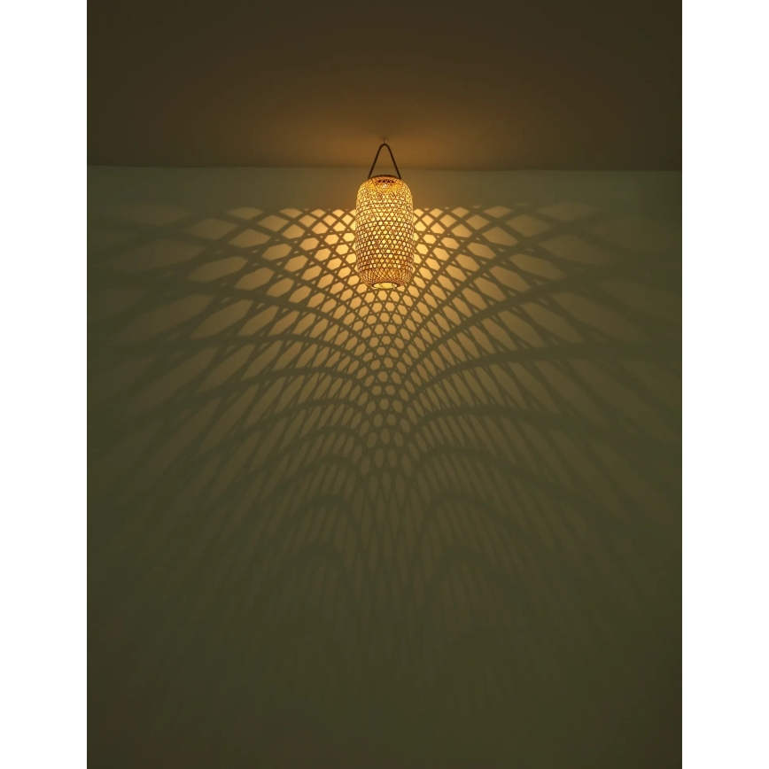 Globo - LED Solárne svietidlo LED/0,06W/3V bambus IP44
