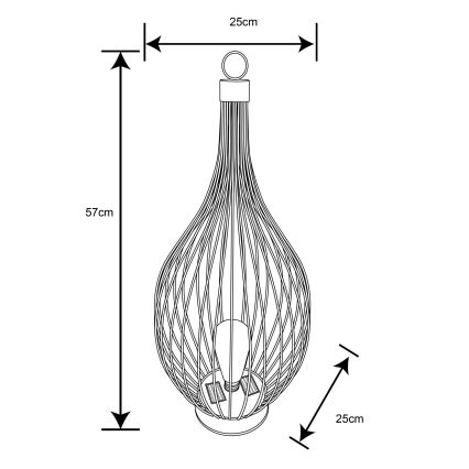 Globo 33672 - LED Solárne svietidlo LED/1,2V IP44