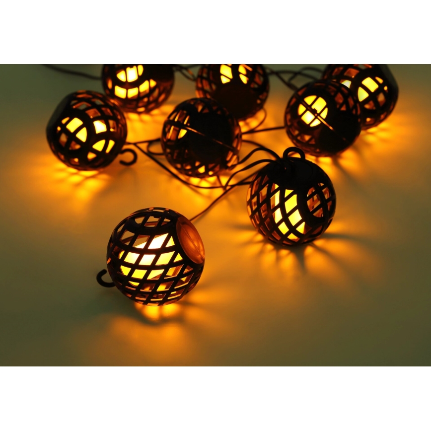 Globo - LED Solárna dekoračná reťaz 98xLED/0,1W/3V 410 cm IP44 600 mAh