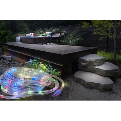 Globo - LED solárna reťaz LED/1,2V IP44 4,9 m 600 mAh