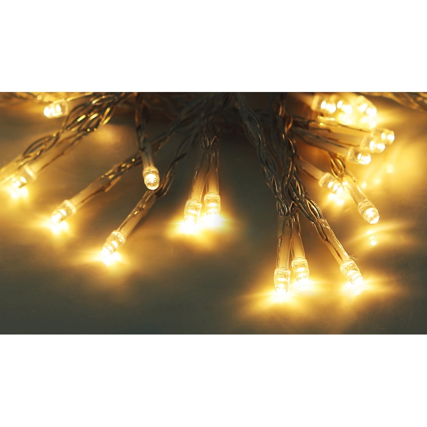 Globo - LED Solárna reťaz 20 m 120xLED/2,4V 2xAAA IP44 600 mAh