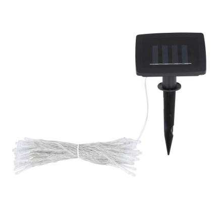Globo - LED Solárna reťaz 10 m 50xLED/2,4V IP44 600 mAh
