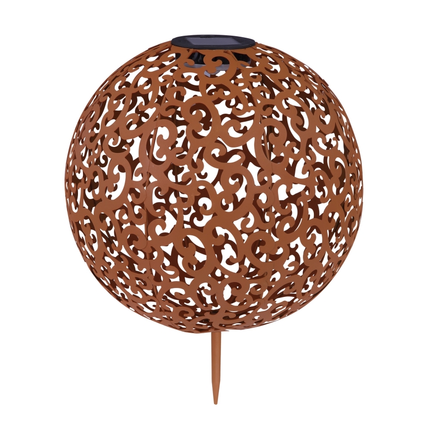 Globo - Solárne svietidlo LED/0,06W/1,2V hrdza IP44 285x400 mm