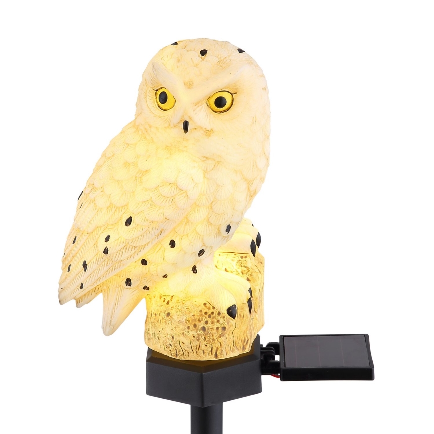 Globo - LED Solárne svietidlo LED/0,06W/3V IP44 sova