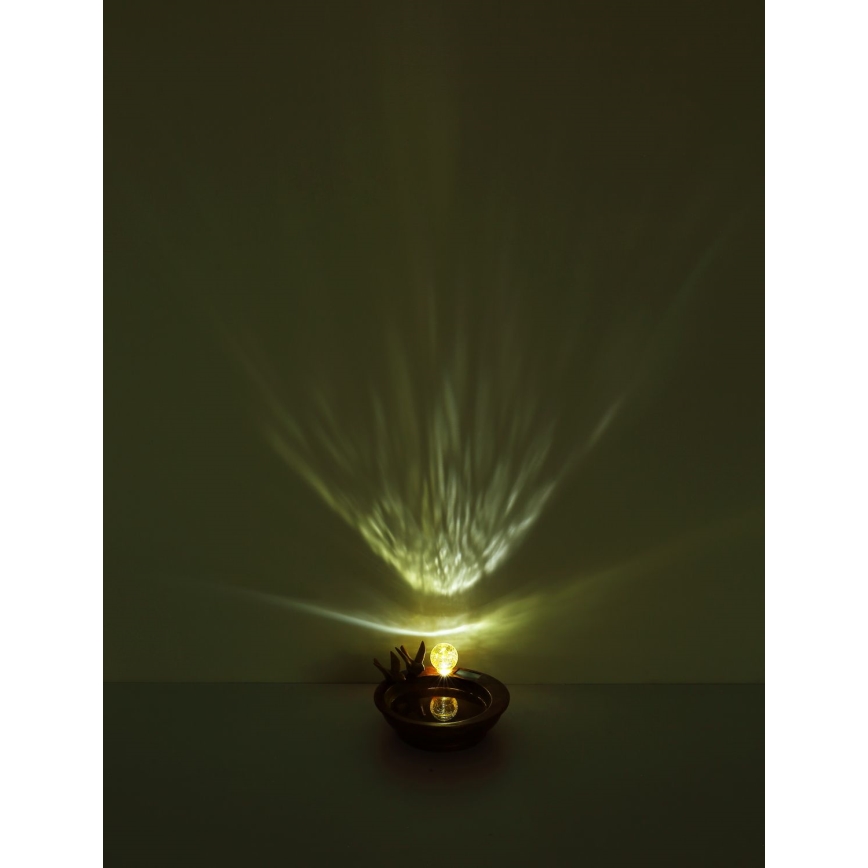 Globo - LED Solárne svietidlo LED/0,06W/3V IP44 vtáčí kúpeľ