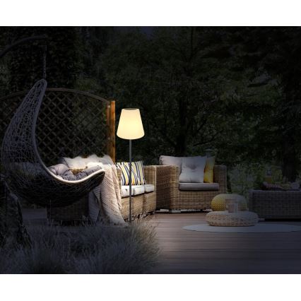 Globo - LED RGB Solárna dotyková stojacia lampa LED/0,1W/3V IP44 + diaľkové ovládanie