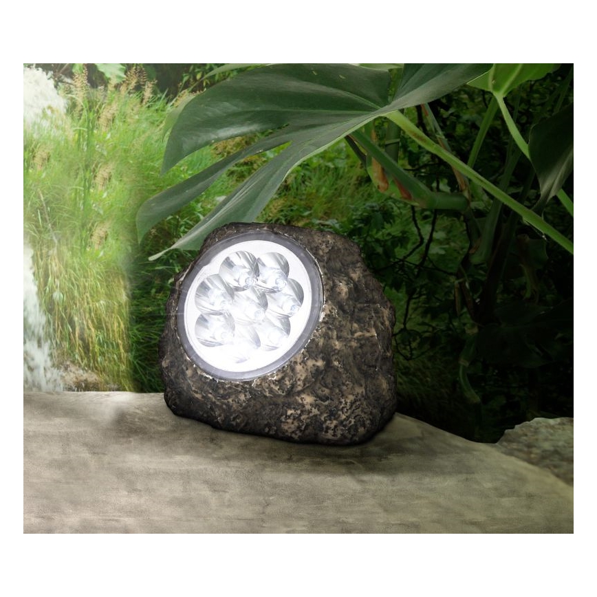 Globo - LED Solárne svietidlo 8xLED/0,06W/3V IP44 600 mAh