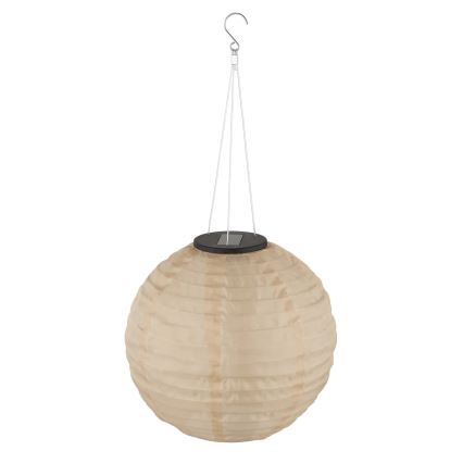 Globo - LED Závesné solárne svietidlo LED/0,5W/3V IP44 300 mAh béžová