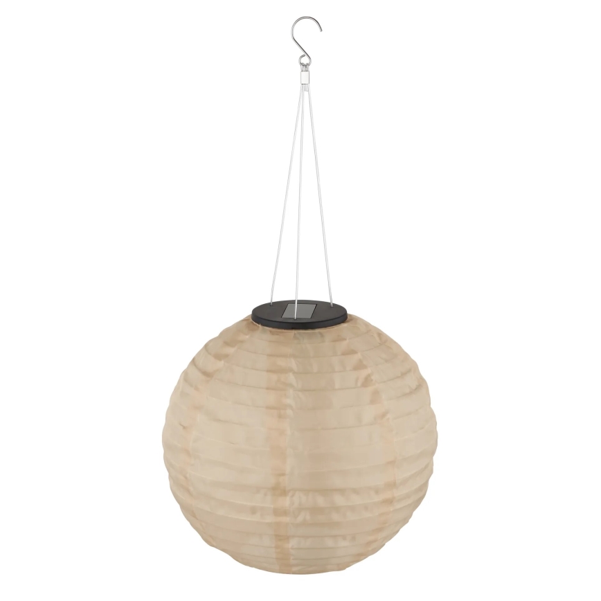 Globo - LED Závesné solárne svietidlo LED/0,5W/3V IP44 300 mAh béžová