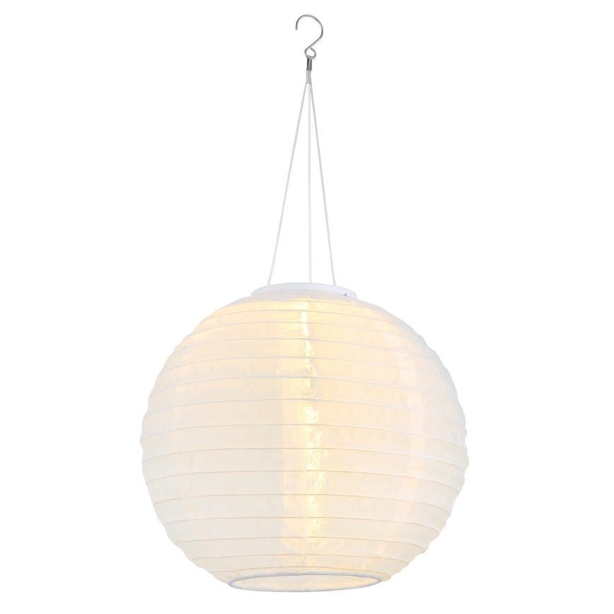 Globo - LED Závesné solárne svietidlo LED/0,5W/3V IP44 biela 300 mAh