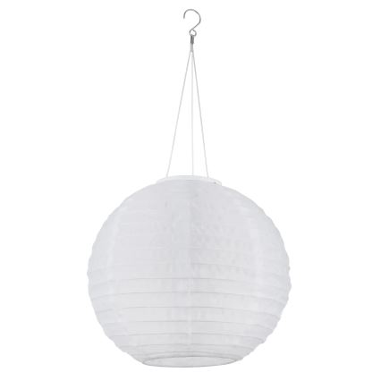 Globo - LED Závesné solárne svietidlo LED/0,5W/3V IP44 biela 300 mAh