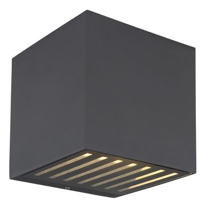 Globo - Vonkajšie nástenné LED svietidlo LED/6W/230V IP54 antracit