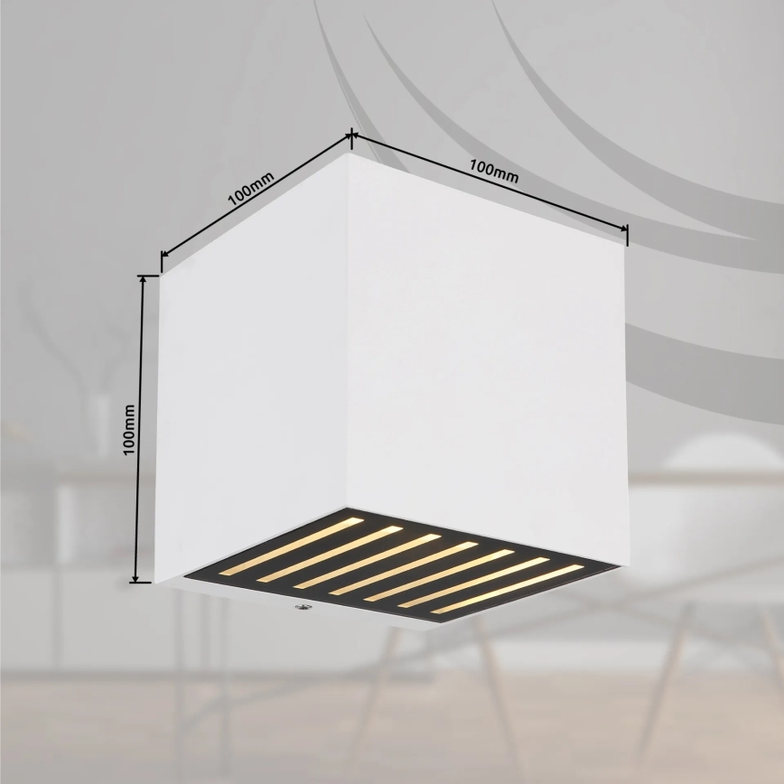 Globo - LED vonkajšie nástenné svietidlo LED/6W/230V IP54 biela