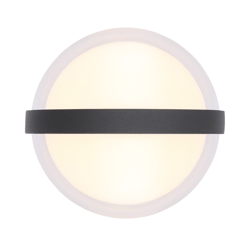 Globo - LED Vonkajšie nástenné svietidlo LED/12W/230V IP54 čierna