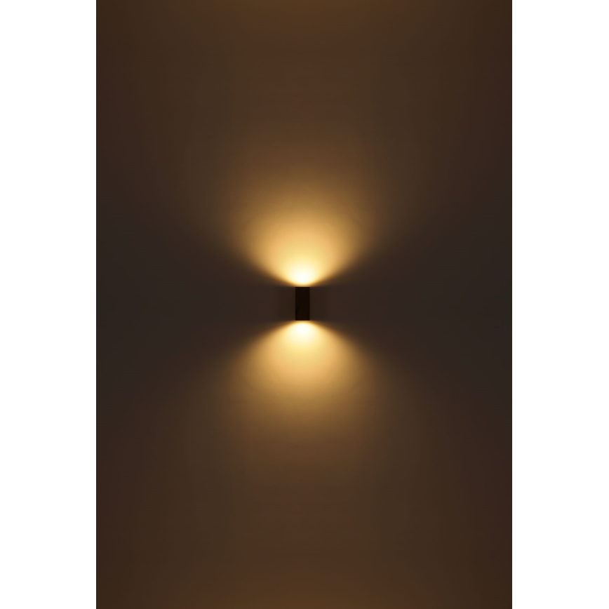 Globo - Vonkajšie nástenné svietidlo 1xGU10/35W/230V IP44