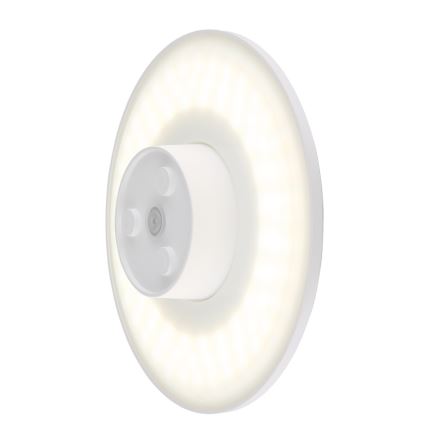 Globo - LED Vonkajšie nástenné svietidlo LED/15W/230V 3000/4000/6000K pr. 25,2 cm IP44 biela
