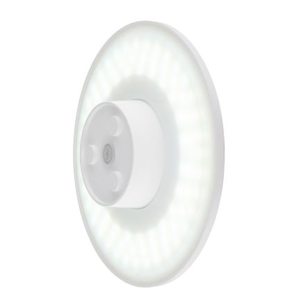 Globo - LED Vonkajšie nástenné svietidlo LED/15W/230V 3000/4000/6000K pr. 25,2 cm IP44 biela