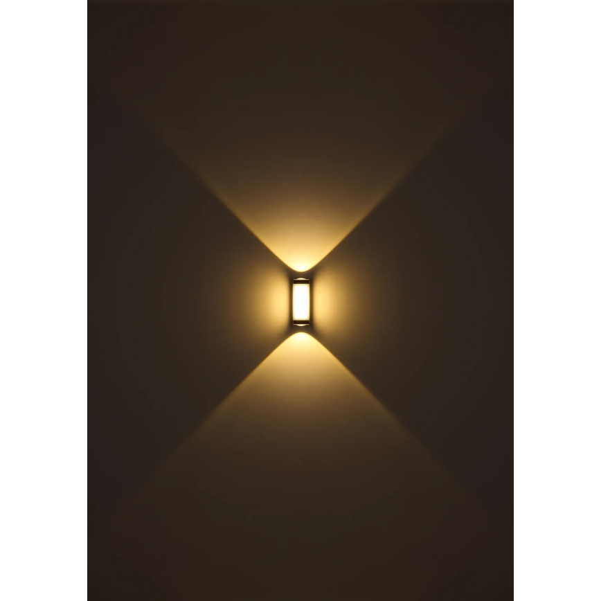 Globo - LED Vonkajšie nástenné svietidlo LED/12W/230V 3000K IP54 antracit