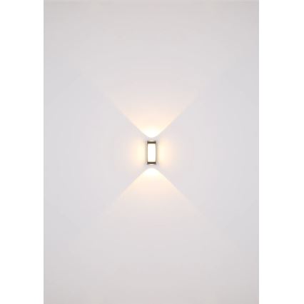 Globo - LED Vonkajšie nástenné svietidlo LED/12W/230V 3000K IP54 antracit