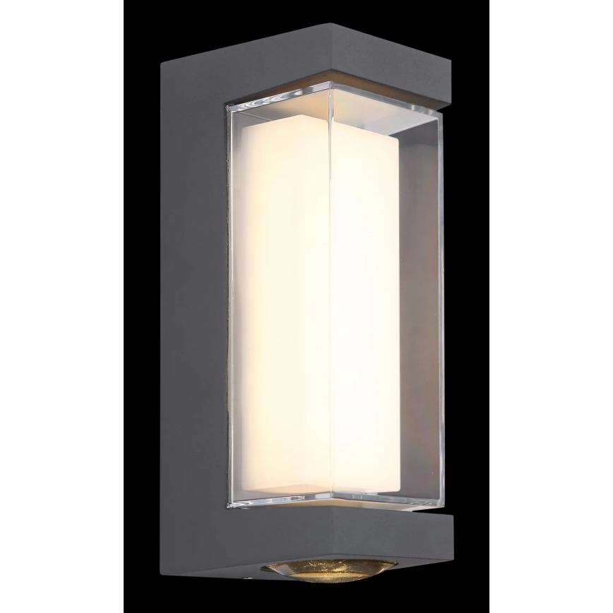 Globo - LED Vonkajšie nástenné svietidlo LED/12W/230V 3000K IP54 antracit