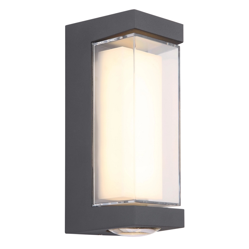 Globo - LED Vonkajšie nástenné svietidlo LED/12W/230V 3000K IP54 antracit