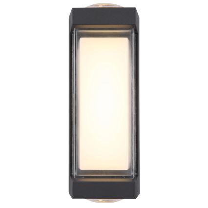 Globo - LED Vonkajšie nástenné svietidlo LED/12W/230V 3000K IP54 antracit