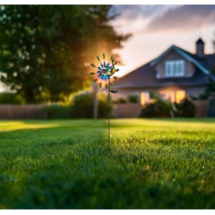 Globo - LED Solárna dekorácia LED/0,06W/3V IP44 páv