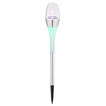 Globo - LED RGB Solárne svietidlo 2xLED/0,06W/3V IP44
