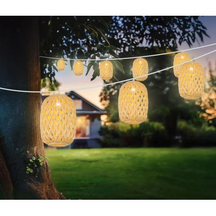 Globo - LED Solárna reťaz LED/0,06W/3V 650 cm IP44
